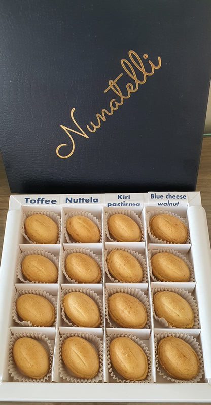🧀🍪 Sweet & Savoury Mixed Box – Nunatelli Cookies (Small Box) 🧀🍪 علبة مكس حلو وحادق – كوكيز نوناتيللي (علبة صغيرة ) 🍪🧀