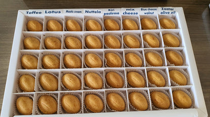 🧀 🍪 Sweet & Savoury Mixed Box - Nunatelli Cookies (Big Box) 🧀 🍪 علبة مكس حلو وحادق - كوكيز نوناتيللي (علبة كبيرة) 🧀 🍪